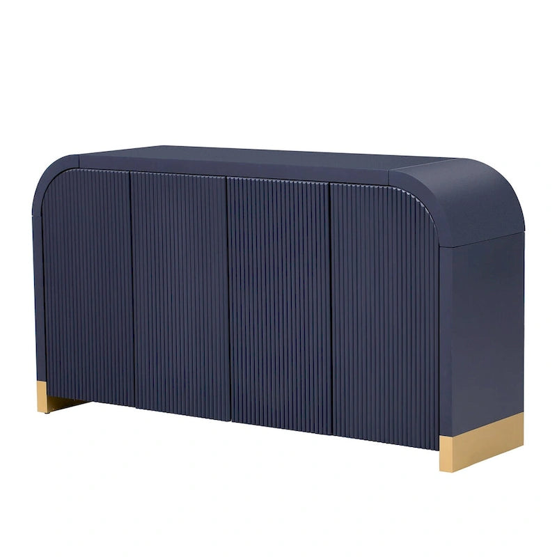 Meuble de rangement avec étagères réglables pour bureau, salon et entrée