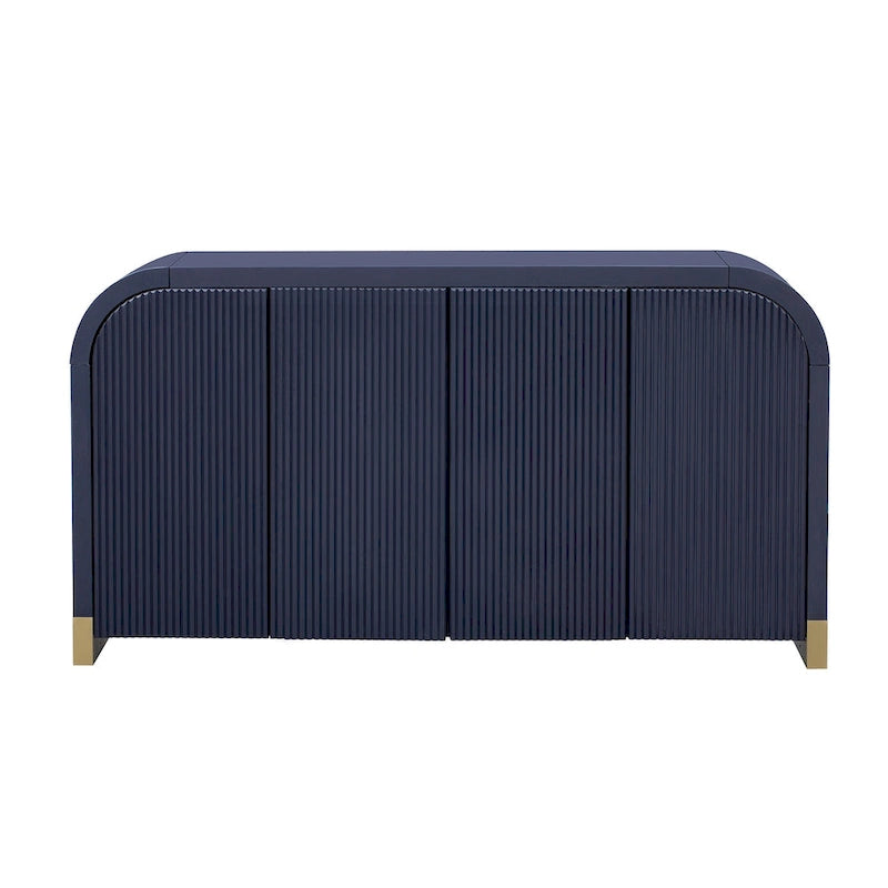 Meuble de rangement avec étagères réglables pour bureau, salon et entrée