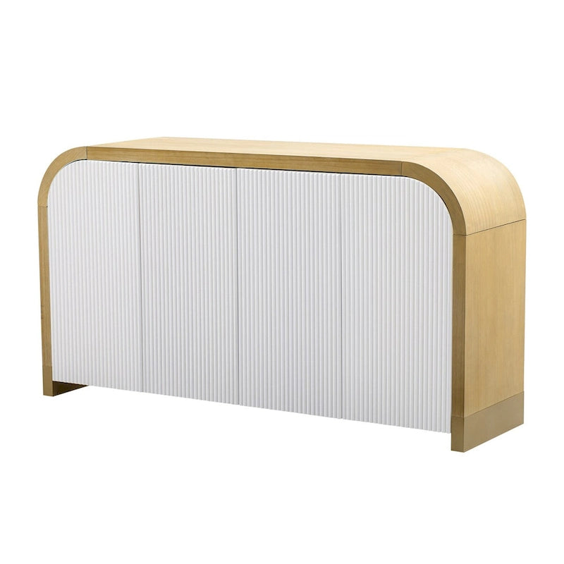 Meuble de rangement avec étagères réglables pour bureau, salon et entrée